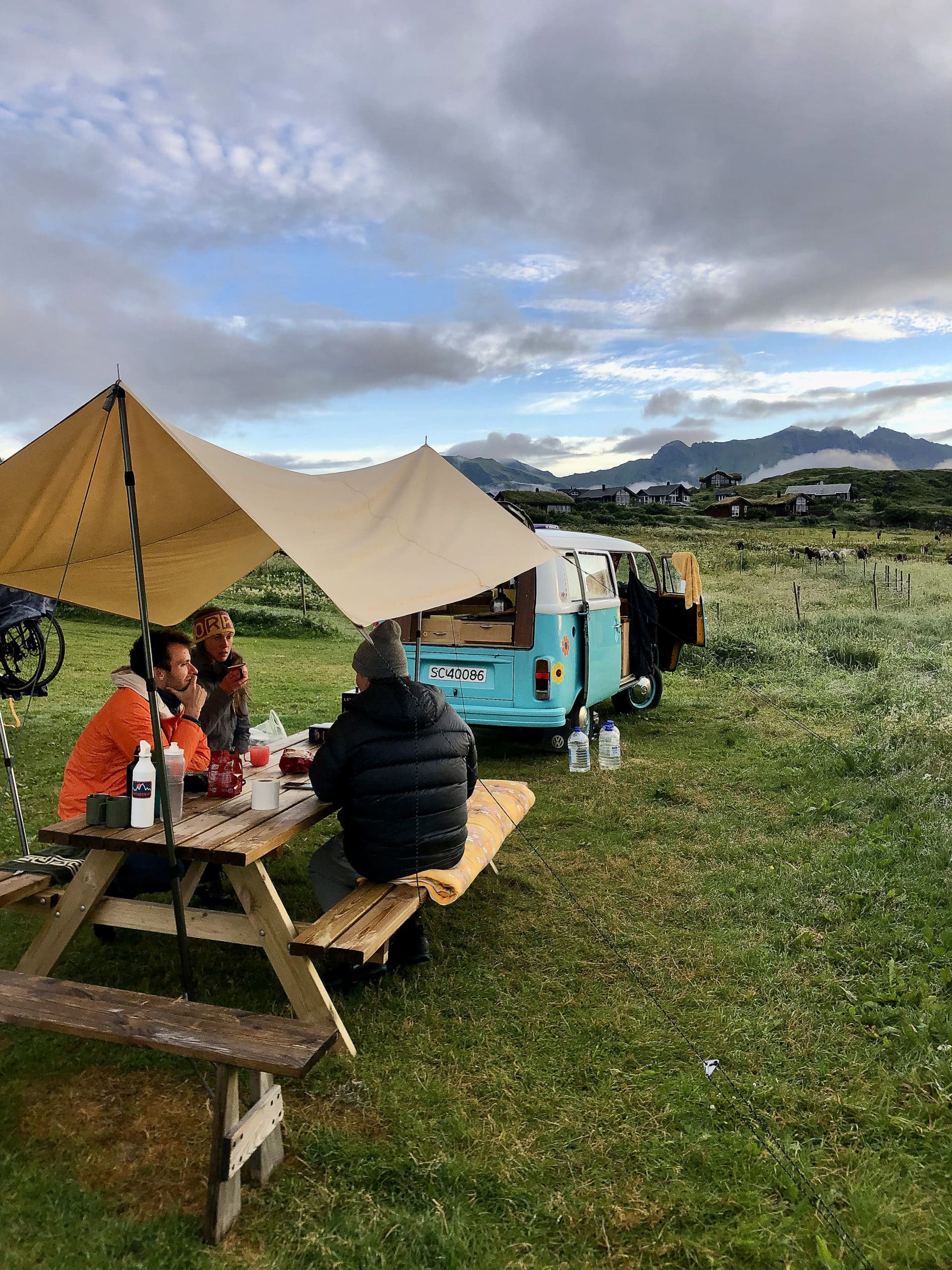 Hov Camping i Lofoten / Agnete Brun